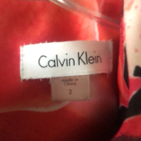 Calvin Klein Dress in great condition. Zipper in the back - Picture 4 of 4